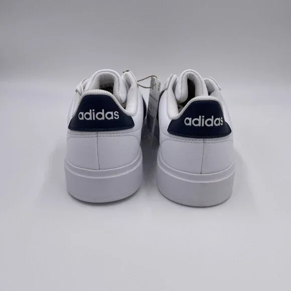 adidas Grand Court 2.0 White Legend Ink Women's Shoes - Picture 4 of 8